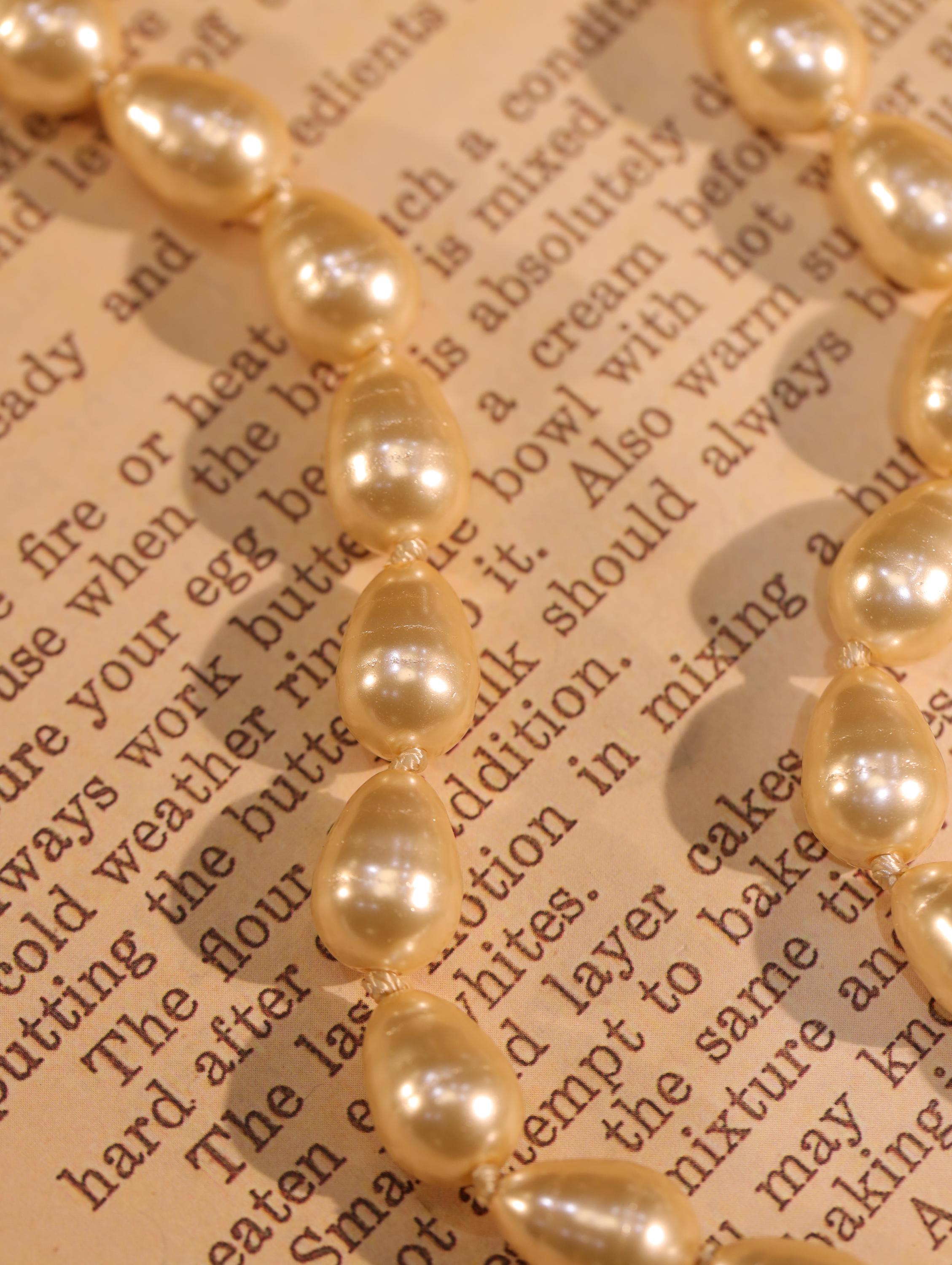 Luxury Baroque Pearl Necklace & Bow Earrings Set, Premium Handmade Jewelry, 18K Gold Plated, High-End Statement Bridal Jewelry