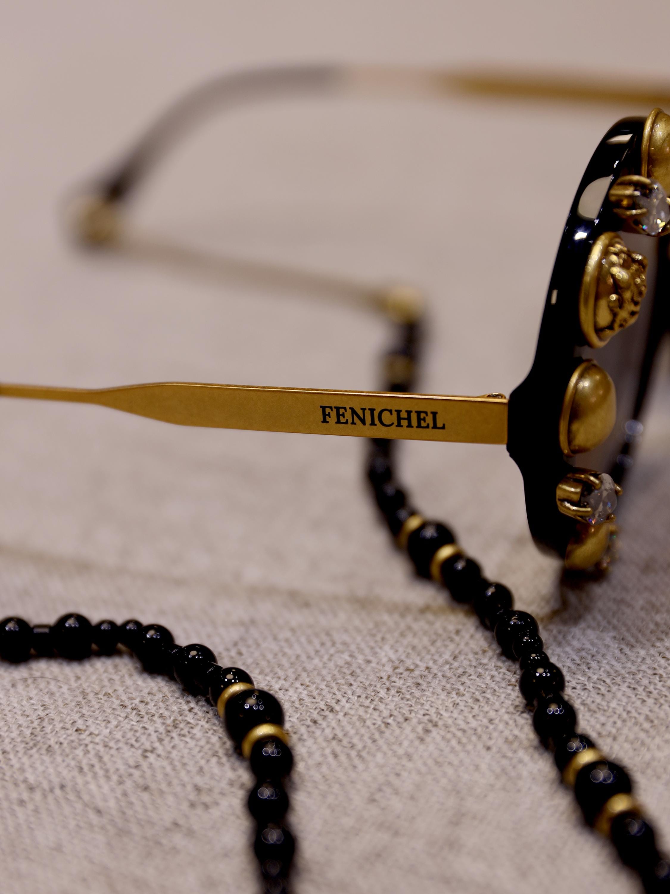 Bold Baroque Statement Sunglasses | Unique Handmade Beaded Round Shades | Attention-Grabbing Artistic Eyewear for Fashion Rebels